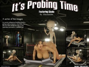 Artist Blackadder - It's Probing Time