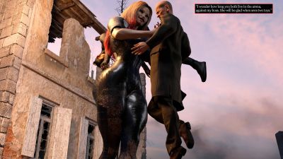 [PSCreator555] Catman - Streets of Crime [3D Porn Comic] giantess