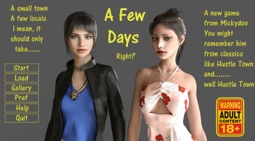 A Few Days - 3D Adult Games