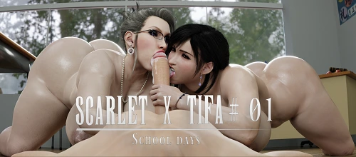 PervertMuffinMajima - Scarlet X Tifa - School Days